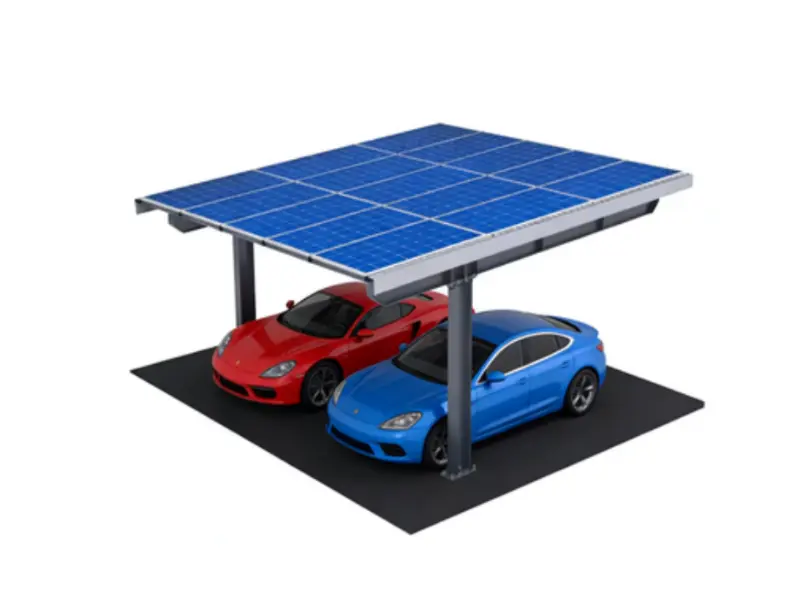 Päikeseenergia terasest autovarjualused